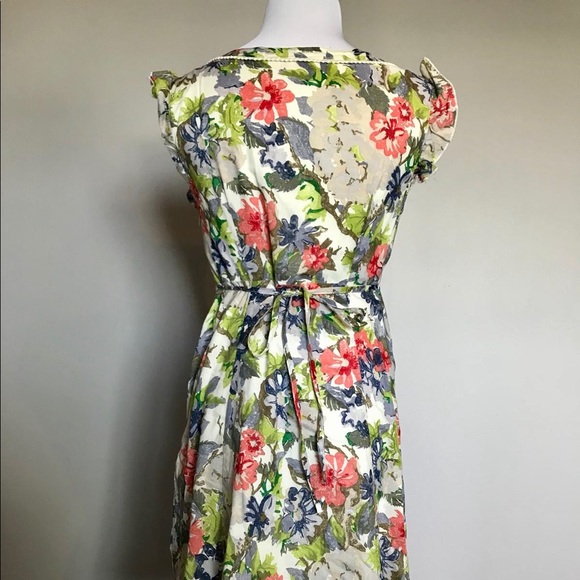 Vintage 90s Floral Boho Esprit Summer Dress - Picture 7 of 7